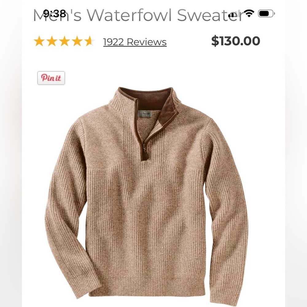LLBean Sweater - Picture 4 of 5